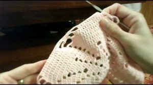 2 ЧАСТЬ. Летний ажурный берет крючком. Берет на девочку 3 лет. Шапочка ажурная летняя.