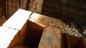 Кладка печи. Кладка вытяжки газов с плиты в трубу