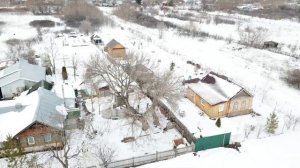 Полёт над селом Владимировка. Самарская область.
