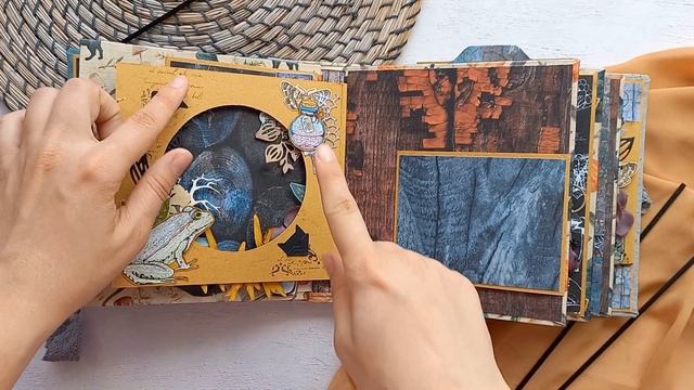 Фотоальбом "Лесная ведьма" | скрапбукинг смотреть онлайн