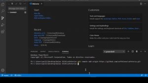 Associando o GitHub no Visual Studio Code