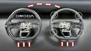 «OMODA» ПЕРЕТЯЖКА РУЛЯ С ПРЕПЯТСТВИЯМИ!
