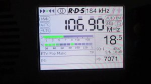 [Tropo] 106.9 v  Russkoye Radio  (Tikhvin)(Leningrad region)~239km 129°180 m 1kW(TRP)