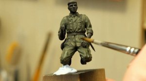 Моделизм. Создание миниатюры, роспись темперной краской, ч. 5