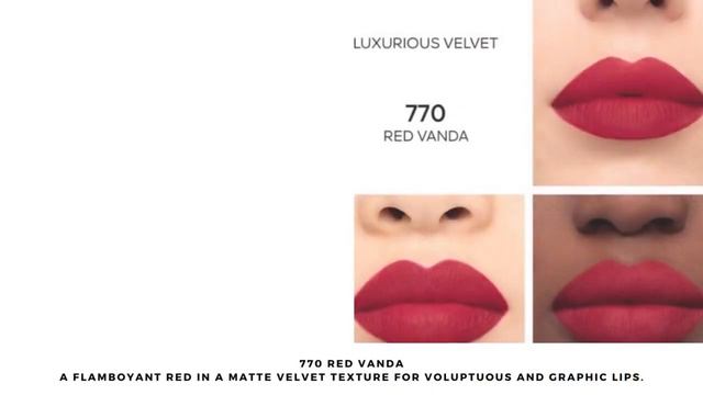 GUERLAIN Red Orchid Collection смотреть онлайн