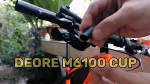 MTB Budget Upgrade : Shimano Deore M6100 Hydraulic LEVERS! Unboxing|Installation|Comparison|Verdict