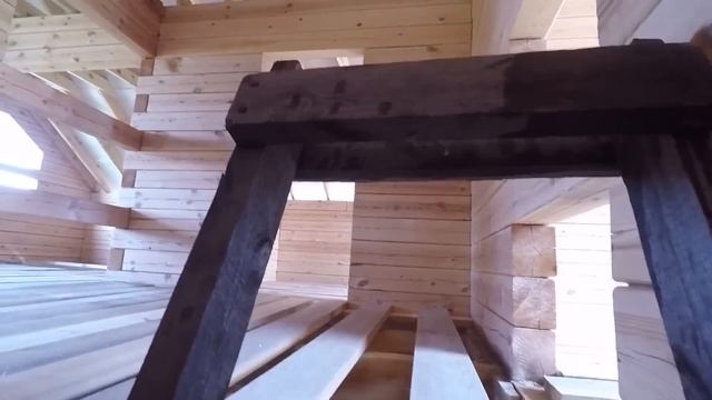 Построили дом из бруса, коробка 8х10 м. Плюсы и минусы дома из сырого бруса. смотреть онлайн