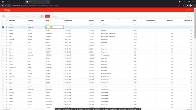 Oracle Apex Dynamic Actions On Interactive Grid أوراكل ابكس смотреть онлайн