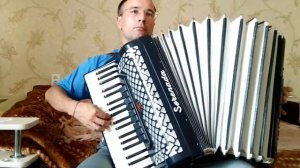 "Красная армия всех сильней" на аккордеоне (комп. Самуил Покрасс)