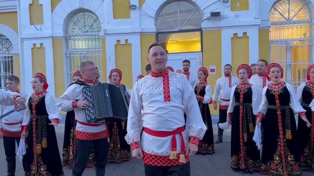 Омский хор акция «Добро-поезд»