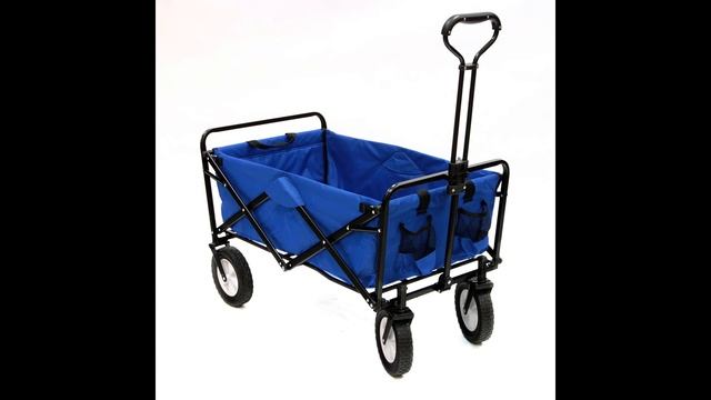 Mac Sports Collapsible Folding Outdoor Utility Wagon, Blue смотреть онлайн