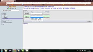 Связи между таблицами в phpmyadmin
