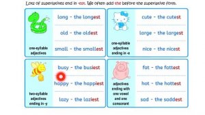 Adjective. Superlative adjectives / қазақша / Сын есім. Күшейтпелі шырай
