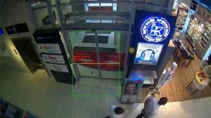 Счётчик посетителей с помощью обычной камеры видеонаблюдения