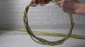 ВЕНОК ИЗ ЛОЗЫ СВОИМИ РУКАМИ ? ОСНОВА ДЛЯ РОЖДЕСТВЕНСКИХ ( НОВОГОДНИХ ) ВЕНКОВ