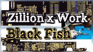 Ремонт samsung Galaxy A7 . Не работают сенсорные кнопки.  Zillion x Work и Black Fish