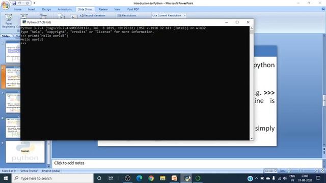 1. Python Basics | Introduction of Python