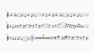 The Phantom of the Opera. Ноты in B