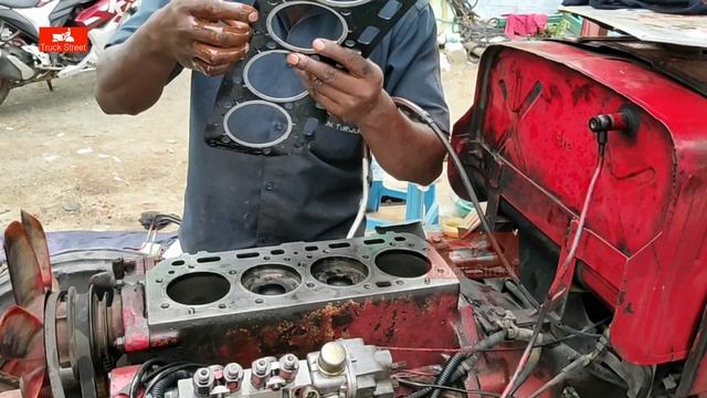 Engine head service | Mahindra 575 Tractor смотреть онлайн