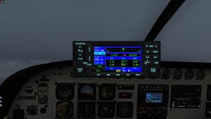 GPS навигация Garmin 430 (X-Plane)