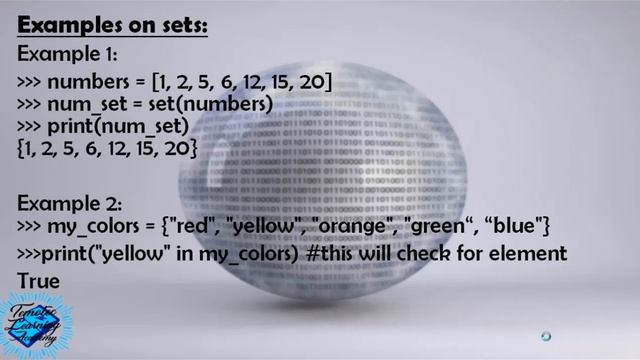 Lesson 20: Sets Operatios in Python - Master Python from scratch for beginners