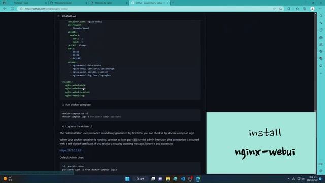 load balance with NGINX-WEBUI with portainer / ubuntu смотреть онлайн