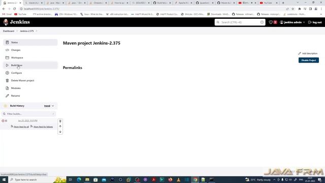 How to build Jenkins 2.375 from Source Code using Jenkins 2.375 and Maven 3.8 without SCM смотреть онлайн