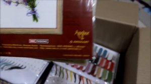 Вышивка крестом . Обзор наборов для вышивания Риолис . Распаковка Риолис .