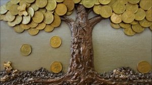 Картина ДЕНЕЖНОЕ ДРЕВО "ИЗОБИЛИЕ и ПРОЦВЕТАНИЕ"