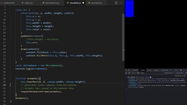 Animate Voice & Music with JavaScript