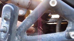 Мотоцикл Минск X 250.Задняя подвеска.