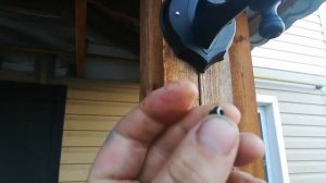 Уличный светильник ANQUI из Касторамы. Castorama