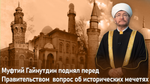 Муфтий поднял вопрос строительства мечетей перед Правительством РФ