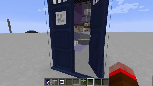 Dalek Mod - Bigger On The Inside Tardis In Minecraft! (See the inside from the outside!) смотреть онлайн