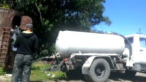 Водовоз урааааааа ! Свежая водичка!