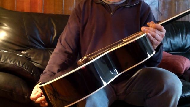 GIBSON J 200 (black like Johnnny Cash) close to mint---FOR SALE $3300.00 firm смотреть онлайн