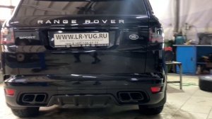 Range Rover Sport L494 2015 года  Дооснащение недостающими опциями..mp4