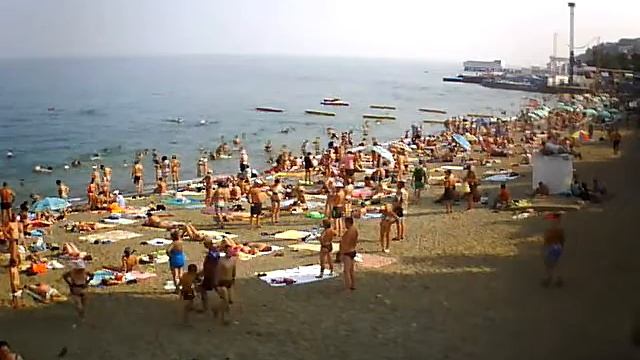 Вебкамера Центральный пляж. Запись 02.08.2016 17:00:02