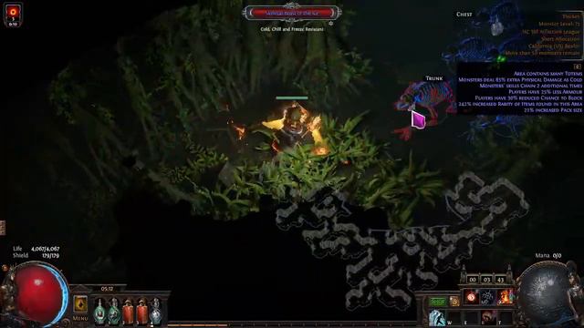 POE 3.23 Affliction HCSSF Self made Spellslinger Heirophant build смотреть онлайн