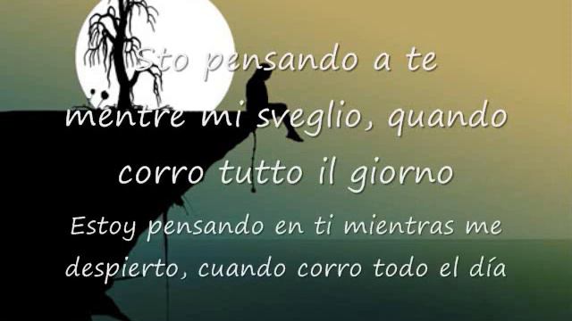 Sto pensando a te-Vasco Rossi (italiano-español) смотреть онлайн