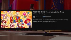 Главная ПРОБЛЕМА Удивительный Цифровой Цирк - The Amazing DIGITAL CIRCUS