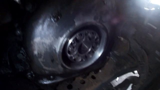 Замена переднего сальника коленвала на тягаче Scania / Ремонт моторов грузовиков Motors Truck
