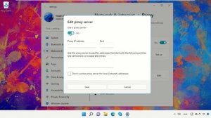Windows 11 - Как исправить Windows не может автоматически обнаружить ошибку настроек прокси-сервера