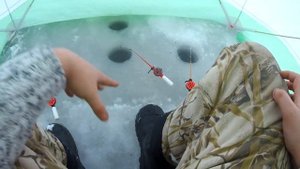 Зимняя рыбалка в Омске — Чернолучье. Ловля плотвы зимой — #OmskFish