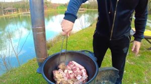 БОРЩ из ХВОСТОВ по РЕЦЕПТУ моей БАБУШКИ #казан #борщ #мясо