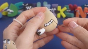 Making Alphabet Lore A-Z with Clay