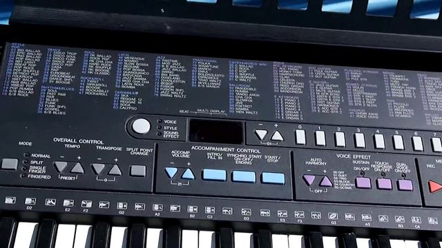 Lot 19 Yamaha PSR 310 Electric Keyboard with Stand смотреть онлайн