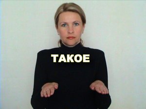 ЖЕСТОВЫЙ ЯЗЫК. СЛОВАРЬ. Такое