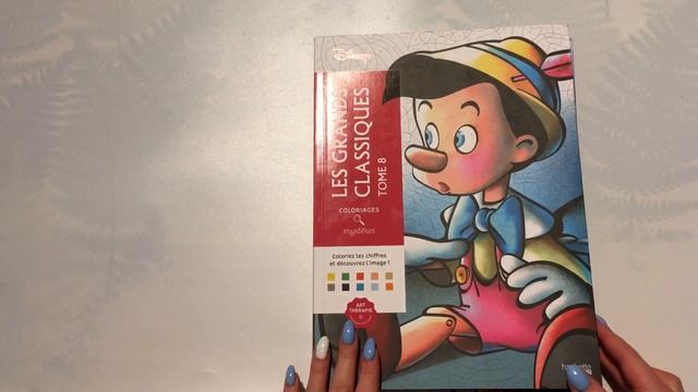 Обзор раскрасок Дисней по номерам// Том 8 и «Chiots & chiens»// Disney tome 8