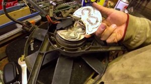 Sharan I ремонт вентилятора I попытка не пытка